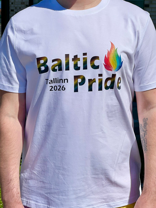 Baltic Pride Tallinn - Unisex Organic Cotton T-Shirt