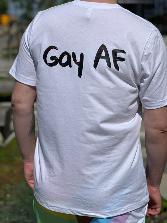 Gay AF Unisex T-Shirt - DTFlex