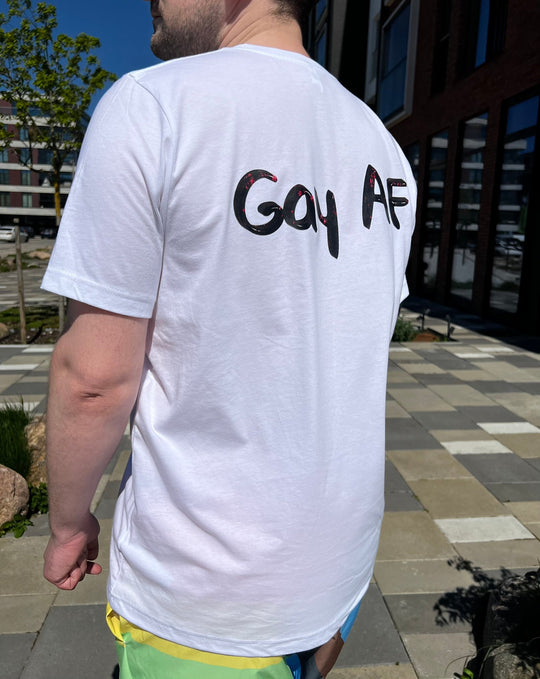 Gay AF Unisex T-Shirt - DTFlex
