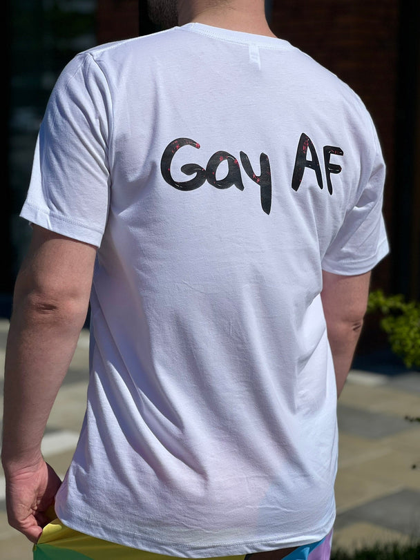 Gay AF Unisex T-Shirt - DTFlex