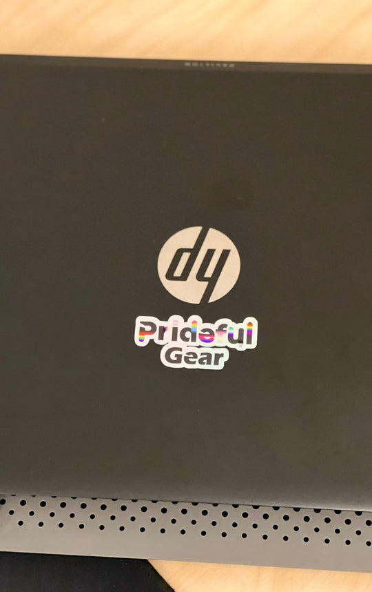 Prideful Gear Holographic Brand Sticker